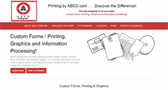 Desktop Screenshot of printingbyabco.com